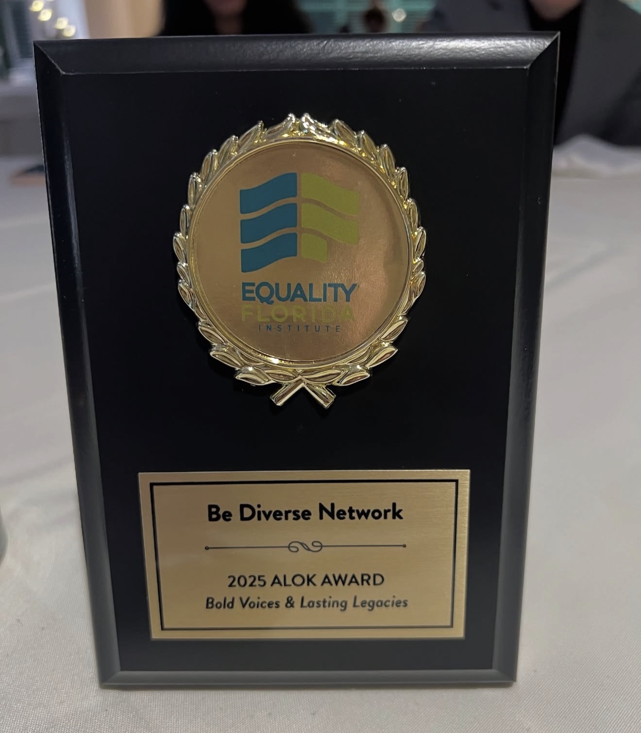 2025 ALOK Award from Equality Florida Institute — Bold Voices & Lasting Legacies